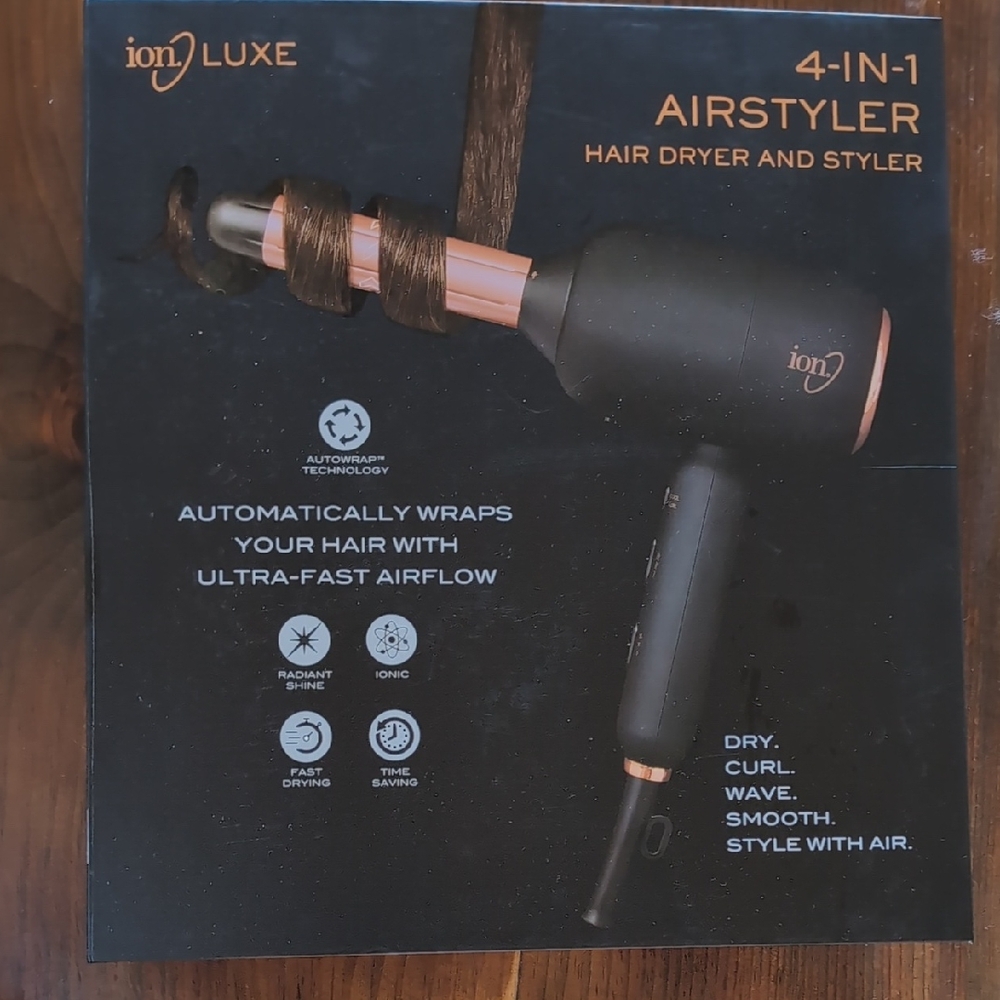 Ion Luxe 4-in-1 Airstyler Hair Dryer and Styler
